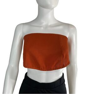 SHEIN Self Tie Strapless Tube Top - Medium